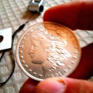 1891 Morgan Dollar Well Kept High End Piece To Strut , Uncirculated Beauty...